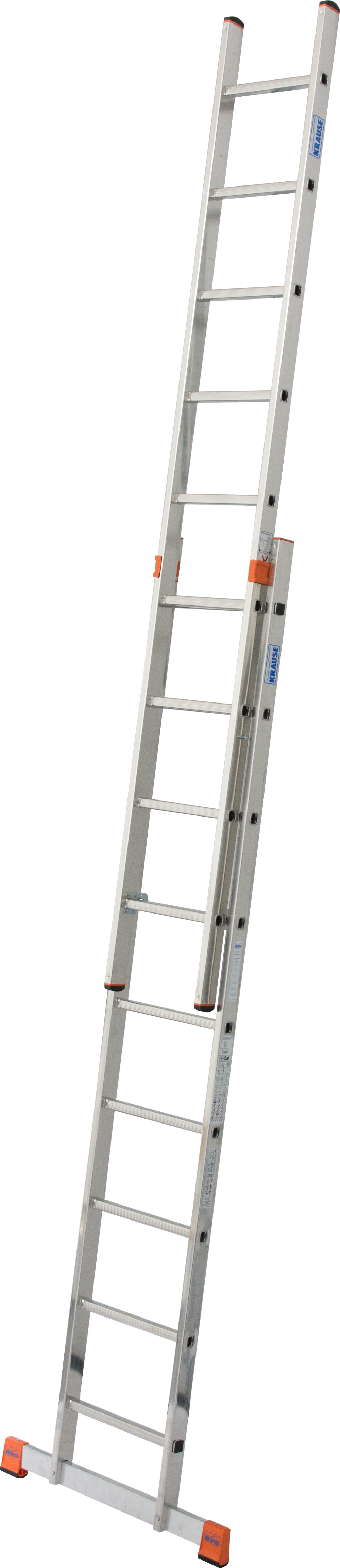 KRAUSEWERK Fabilo Schiebeleiter 2x9 Sprossen, 09601382