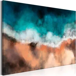 Artgeist, Bilder, Waves in the Sand (1 Part) Wide (120 x 80 cm)