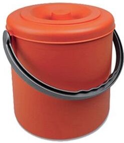 Pattumiera Stefanplast 20214 EUREKA Rosso