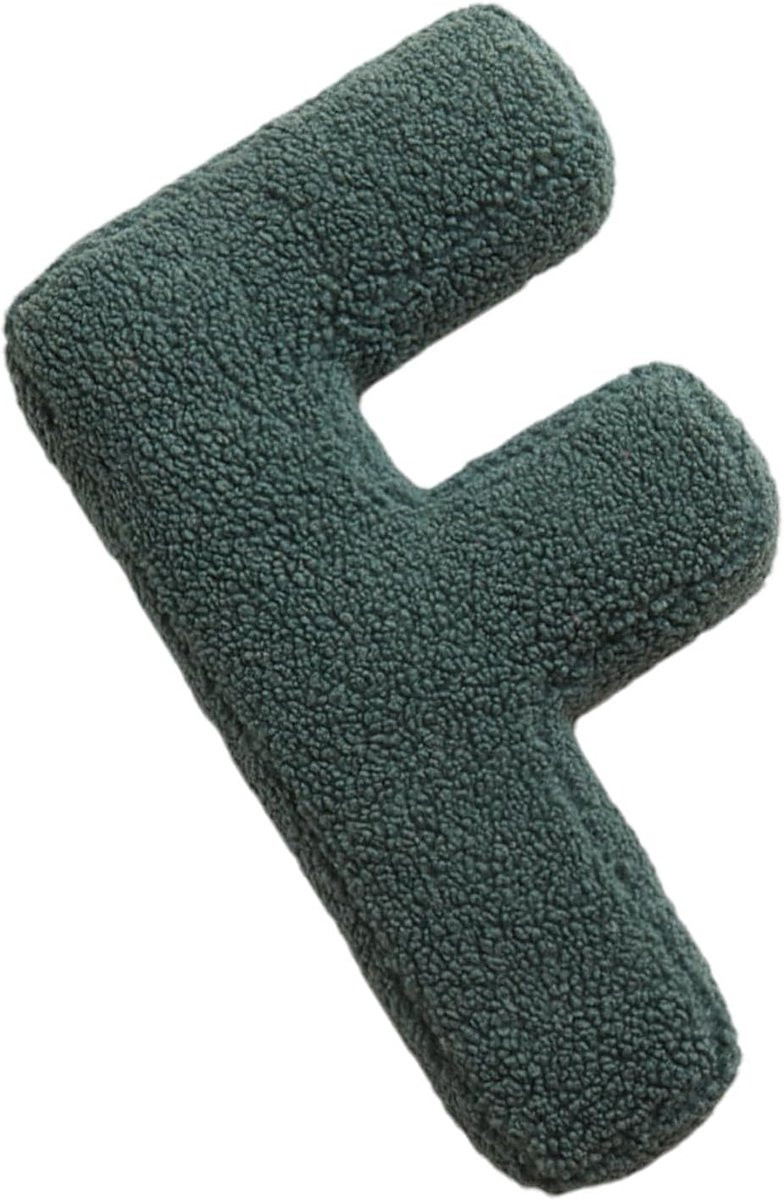 Decoratief letterkussen van zacht pluche materiaal voor volwassenen