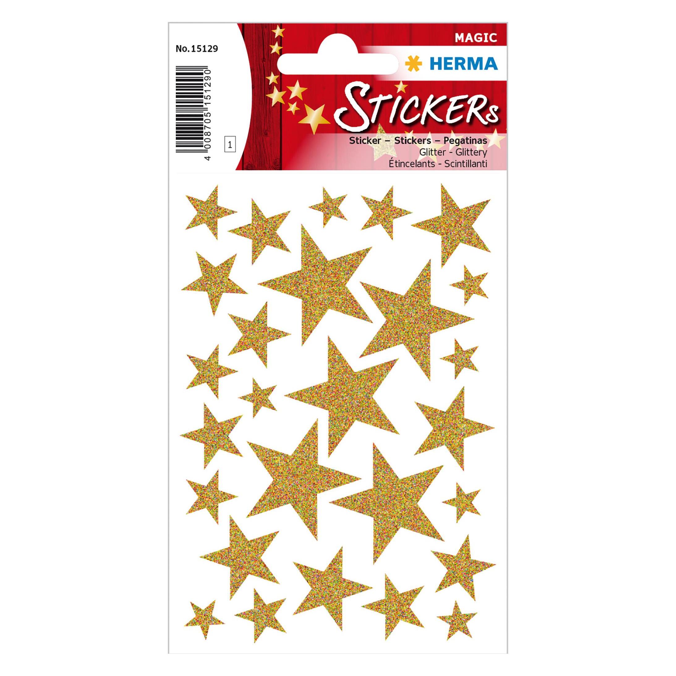 Herma Sticker Sterne (27 Sticker) (15129)