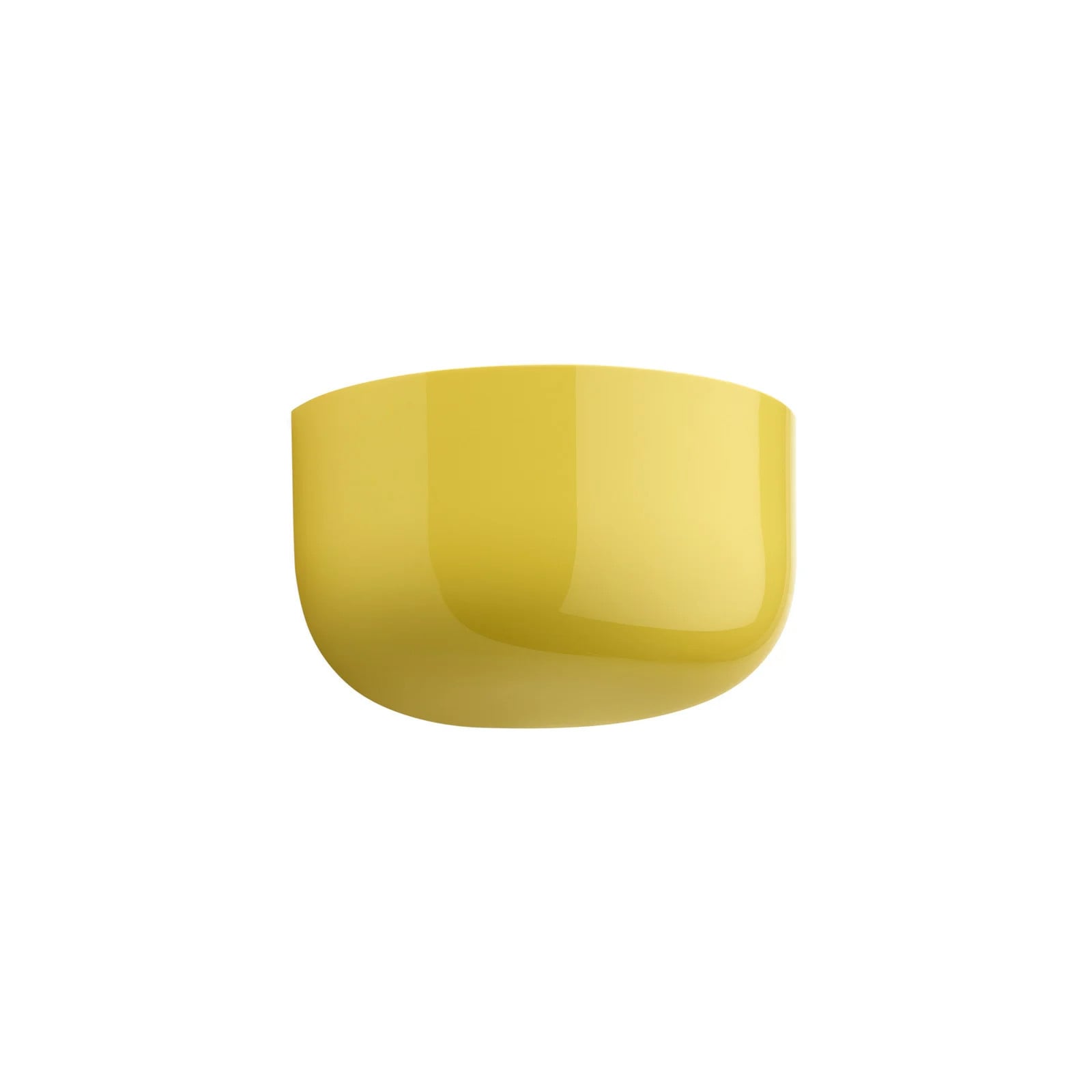 Flos Bellhop Wall Up LED buiten wandlamp, geel, IP44