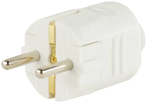REV 0512010777 Schutzkontaktstecker Kunststoff 250V Weiß IP20