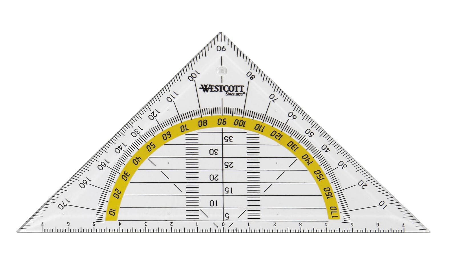 WESTCOTT Geometrie-Dreieck 14,0 cm E-10130 00