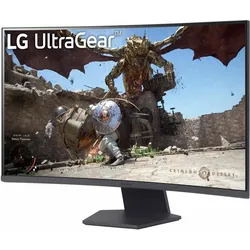 LG 31.5 VA MONITOR CURVED 32GS60QC-B (2560 x 1440 Pixel, 31.50"), Monitor, Schwarz