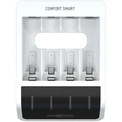 Ansmann Comfort Smart Akkuladegerät Haushaltsbatterie USB