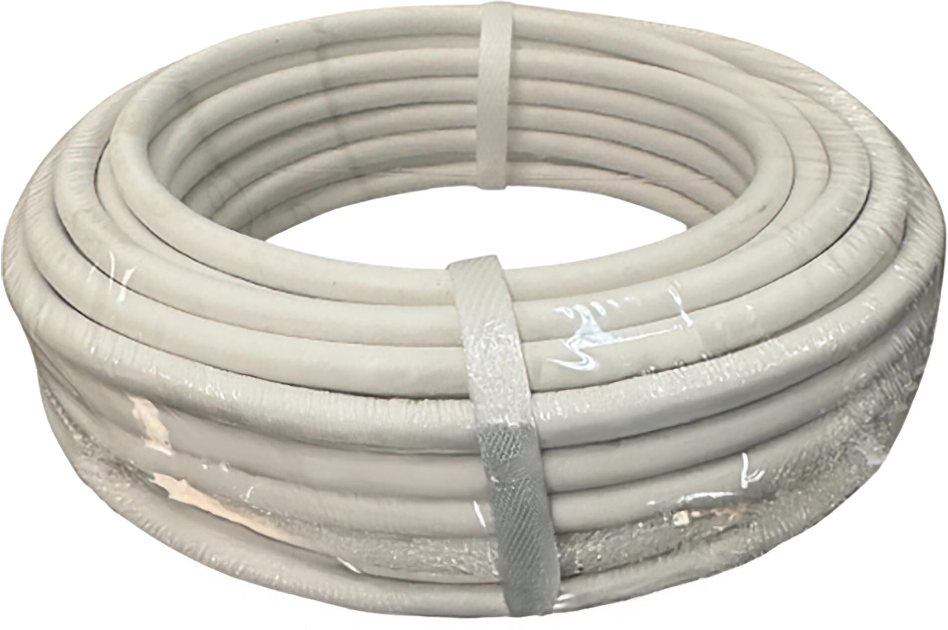 Tecnomat CAVO MULTIPOLARE H05VV-F 3G 1,5 mm² COLORE BIANCO MATASSA DA 15 m
