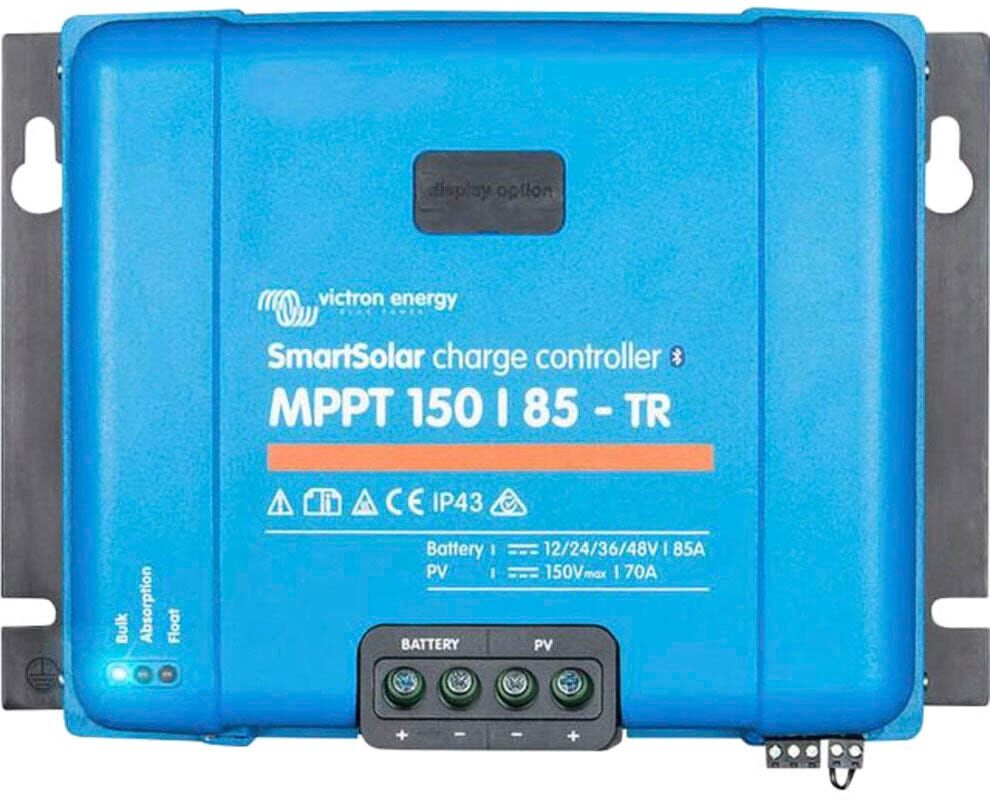 Solarladeregler VICTRON ENERGY "MPPT Victron SmartSolar 150/85-Tr VE.Can", bunt (schwarz, blau), B:21,6cm H:29,5cm T:10,3cm, Spannungsregler, Solarladeregler, Leistung maximal in Watt: 1200 / 2400 / 3600 / 4900