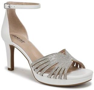 Women's Glamorous Dress Sandal by LifeStride in Bright White (Size 10 M)