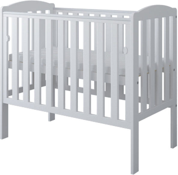 VICULII Waffi Space Saver Cot White White Mini