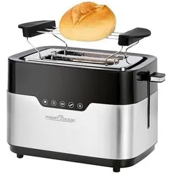 Proficook PC TA 1170, Toaster, Grau, Schwarz