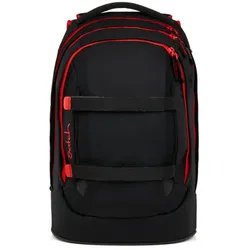 Satch Pack Schulrucksack Fire Phantom 30 Liter schwarz rot