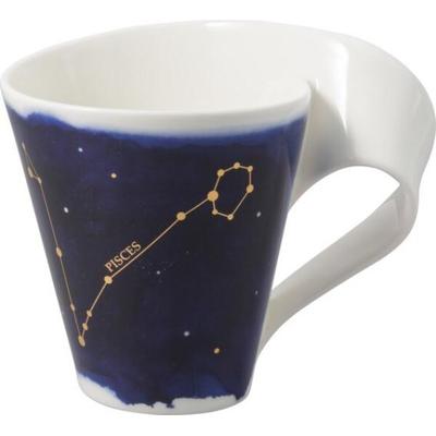 Villeroy & Boch Wave Stars Becher mit Henkel Fische / Pisces 300ml