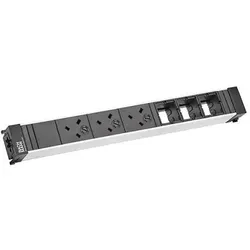 Bachmann 909.0027 CONF 3xUK 45° 3,15A 3xCM Stromein und -ausgang: 9090027