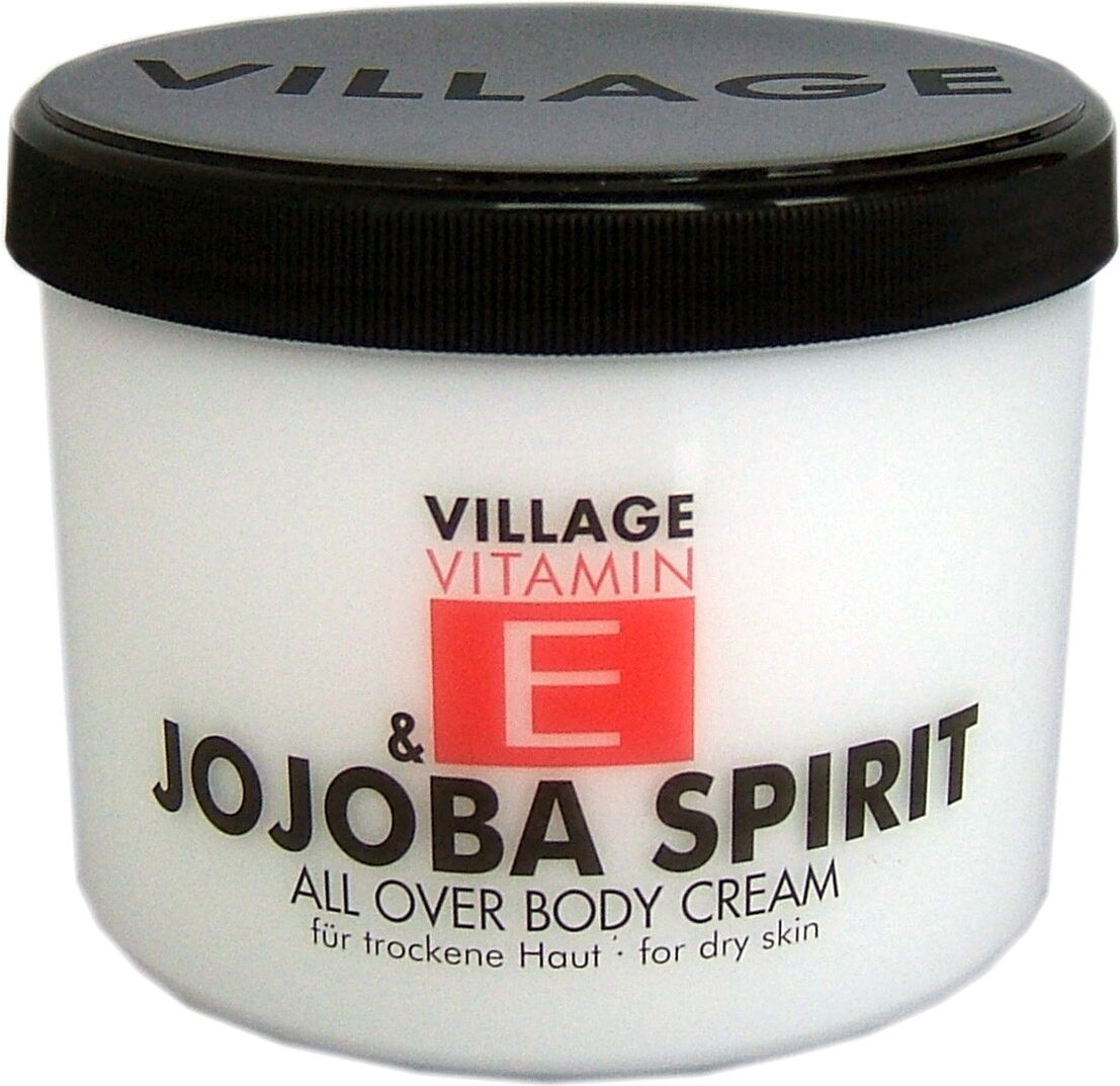 500ml Village Vitamin E Jojoba Spirit Bodycream