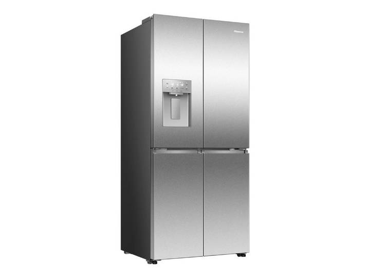 Hisense Multi Door RQ5P470SYID, 178,5 cm hoch, 79,4 cm breit, Wasser-/Eisspender, Total NoFrost, Metal Cooling
