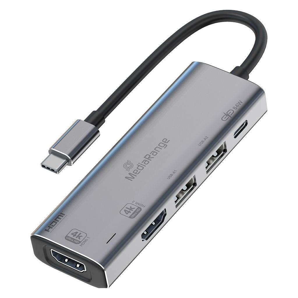 MediaRange MRCS511 (USB-C, 5 Ports) (MRCS511)