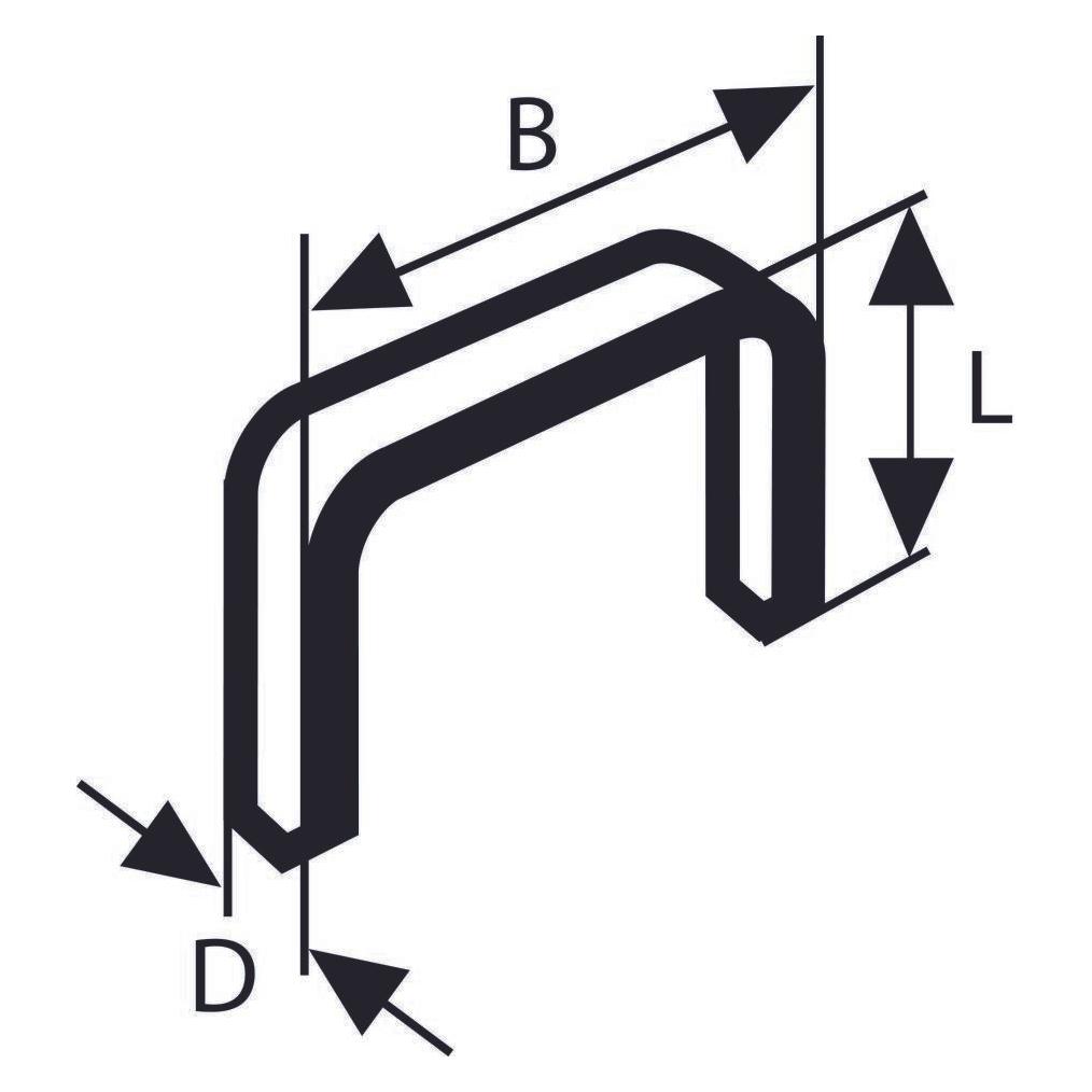 Bosch Zubehör Klammer Typ 52 (2609255836)