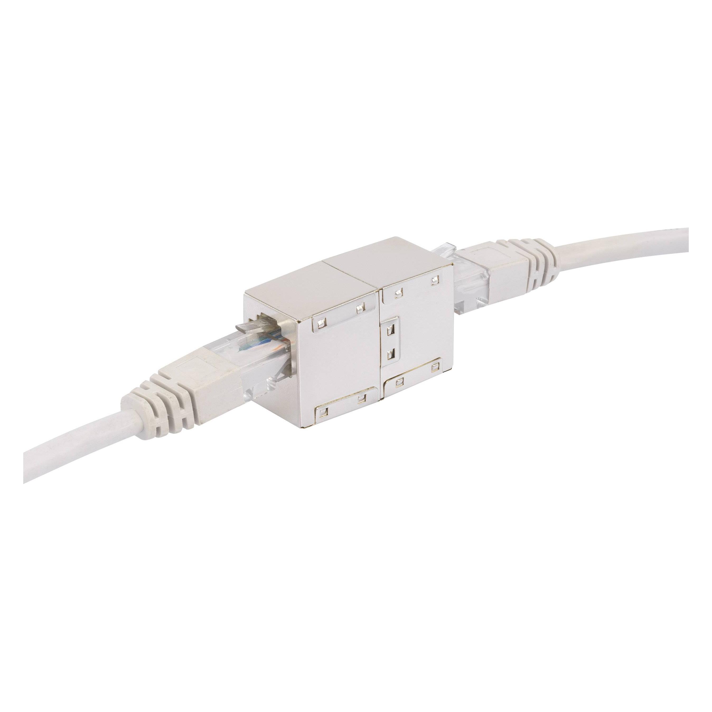 Renkforce RJ45 Doppelkupplung CAT 5e (Netzwerk Kupplung) (rf-nk-01)