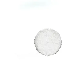 Tassendeckchen (PAP) weiß Ø9cm