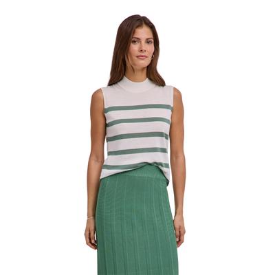 Tanktop FALKE "Pure Merino Wool", Damen, Gr. L, grün (sage (7389)), Westen Tanktop
