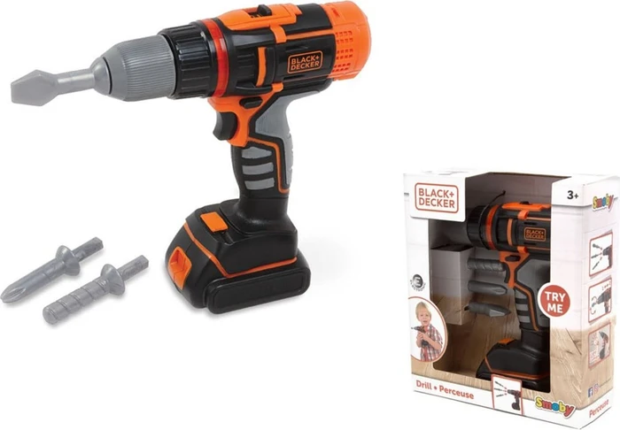 Smoby Black & Decker Akkuschrauber/Bohrmaschine