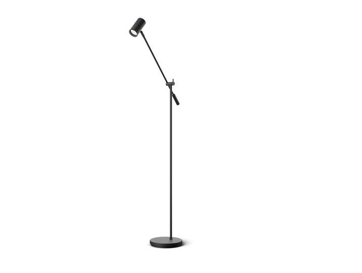 Belid Lampe sur pied avec bras mobile Tyson Ø19,8 cm Structure noire