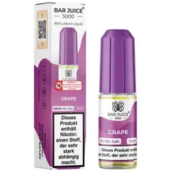 Grape NicSalt Liquid by Bar Juice 5000 10ml / 20mg