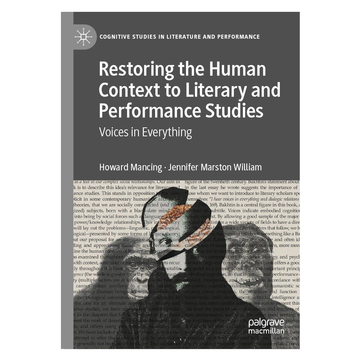 Springer Restoring the Human Context to Literary and Performance Studies (Englisch, Hardcover, Howard Mancing, Jennifer Marston William) (9783030890773)