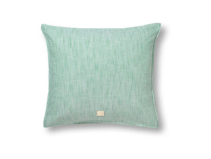 Juna Taie d oreiller Monochrome Lines 50x60 cm Vert-blanc'