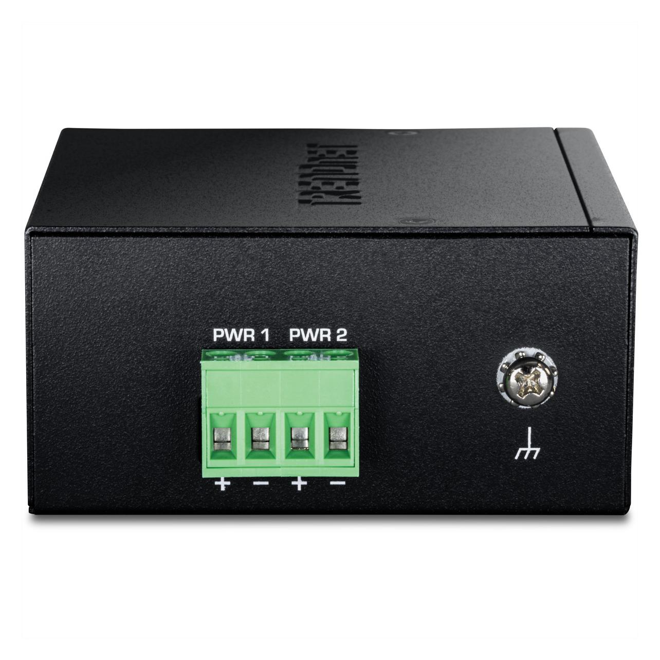 Trendnet TI-ELC80 8-Port Ethernet Mini Switch Industrial DIN-Rail (8 Ports) (TI-ELC80)