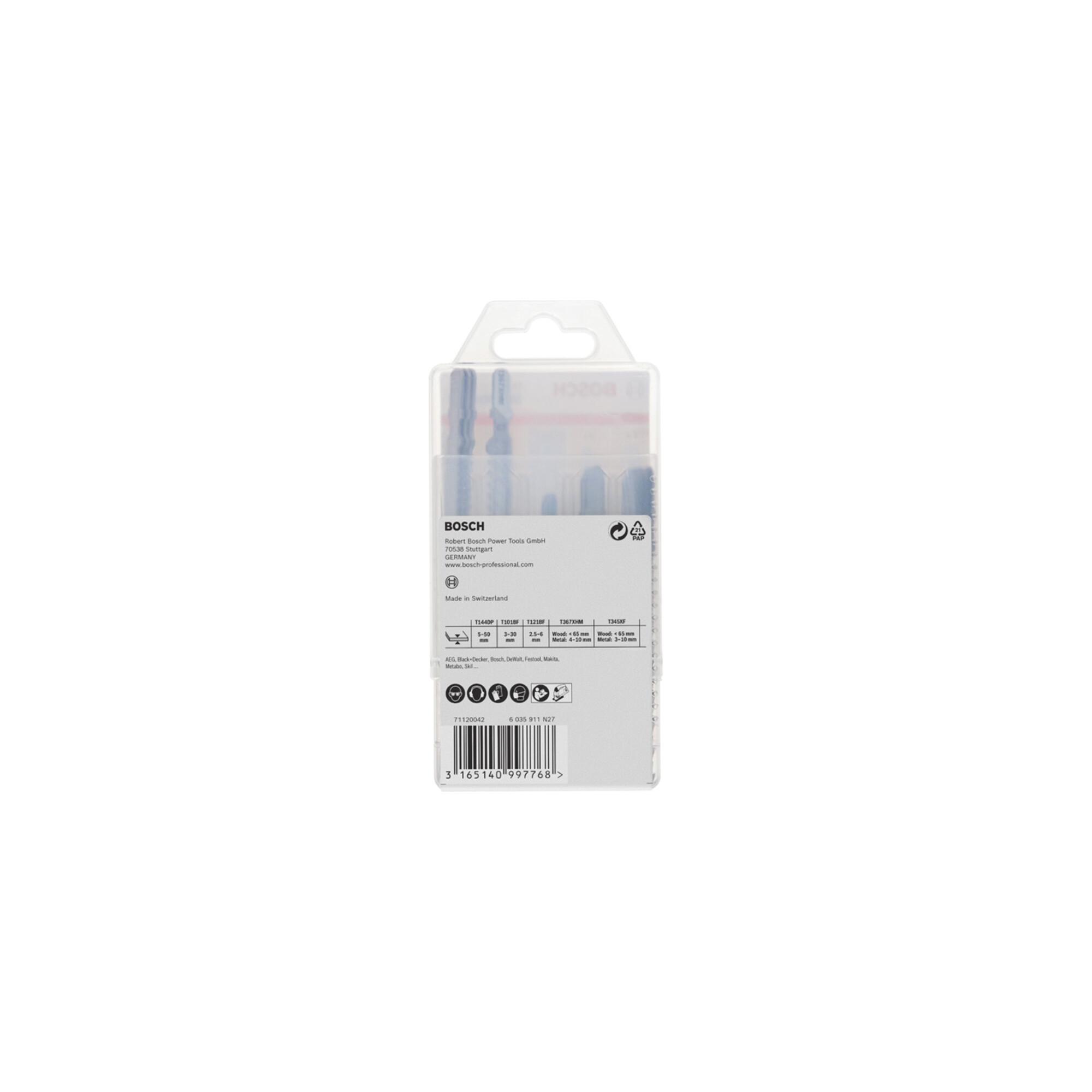 BOSCH Stichsägeblatt Set JSB Multi Material 15-teilig (2607011438)