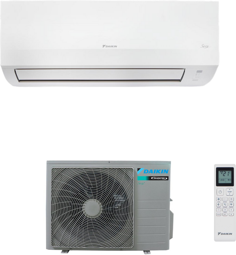 Daikin Condizionatore Climatizzatore Inverter Serie Siesta 12000 BTU ATXC35E R-32 Wi-Fi Integrato