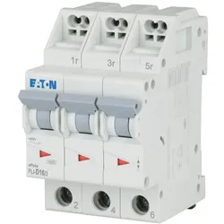 Eaton Leitungsschutzschalter PLI-D16/3