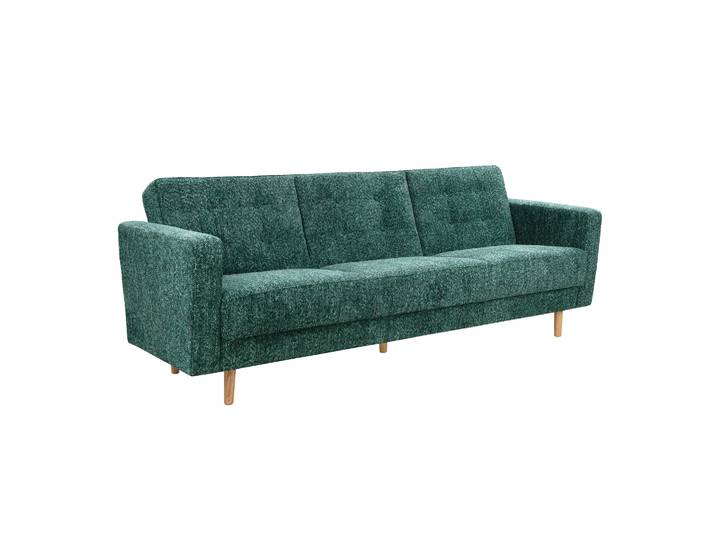 Tchibo - 3-Sitzer Schlafsofa »Janny« - 224x83x81cm - grün -