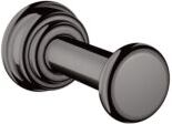 Hansgrohe Handtuchhaken 42137330 Metall, Wandmontage, polished black chrome