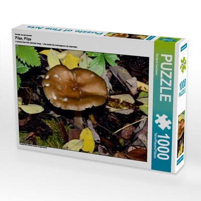 CALVENDO Puzzle Ein Motiv aus dem Kalender Pilze, Pilze | 1000 Teile Lege-Größe 64x48cm Foto-Puzzle für glückliche Stunden