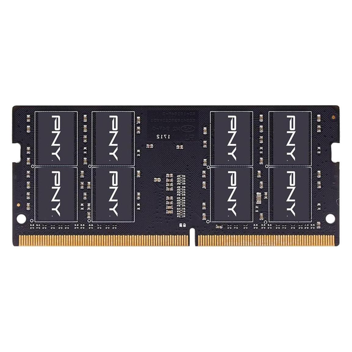 PNY PERFORMANCE DDR4 3200MHZ 8GB (1 x 8GB, 3200 MHz, DDR4-RAM, SO-DIMM) (MN8GSD43200-TB)