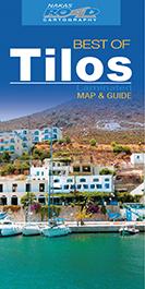 Carte détaillée - Tilos   Road Editions - Best Of