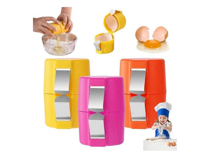 FELIXLEO Eierköpfer 3pack Eierschalenöffner Eieröffner Eierschäler Eiertrenner Werkzeug, (12-tlg)