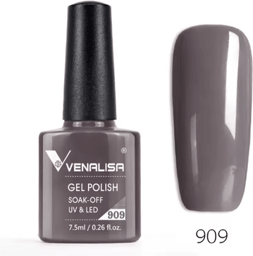 Inspire Picks VENALISA Semi Permanent Gel Nail Polish 120 Color Glitter Collection 7 Point 5ml 909