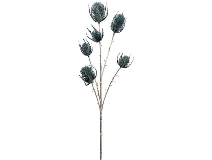 Kunstblume Kardendistel - Material: Kunststoff - 173