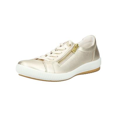 Sneaker LEGERO "Legero Sneaker Leder", Damen, Gr. 41, gold (gold, beige), Leder, Schuhe Sneaker
