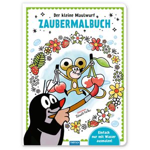 Trötsch Malbuch Zaubermalbuch Der kleine Maulwurf, für Kinder, 16 Seiten, ab 3 Jahre