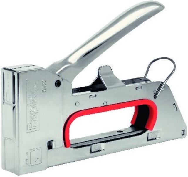 Rapid R 153 ergonomic Handtacker L 003 153 Ergonomic Isaberg aus Kunststoff/Metall mit Softgrip, 10602125)