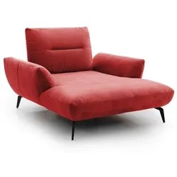 Loveseat-Sessel Payton Stoff Rot