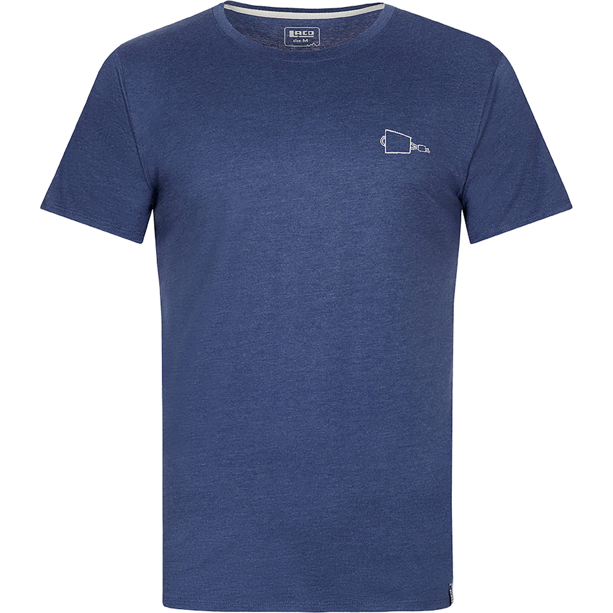 LACD Half Dome Herren T-Shirts blau Größe S Lifestyle | Sportklettern Hautfreundlich