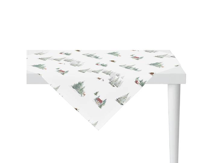 Tischdecke 8105 88 x 88cm Weiß