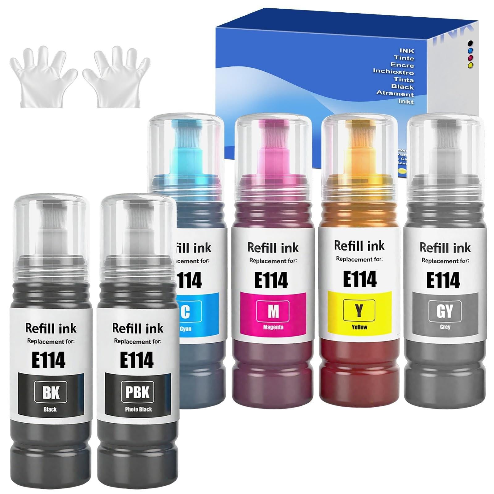 Multiverpakking inktflessen voor Epson inktjetprinters