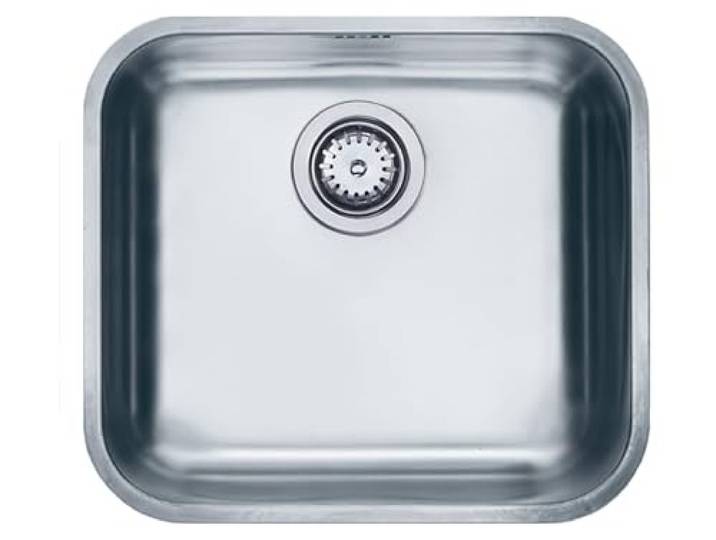 FRANKE Gax 40 Edelstahl Küchenspüle Unterbau Exzenter Abwaschbecken Spültisch, 1 Stück, 1220014586